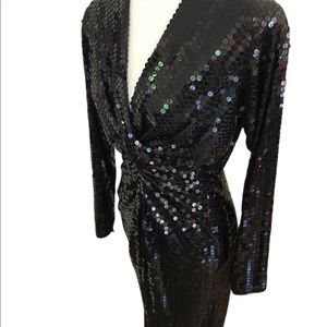 Vintage Nieman Marcus sequin dress